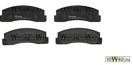 колодки дисковые п.\ lada 2121 niva 1.6 / 1.7i / 1.9d 76>