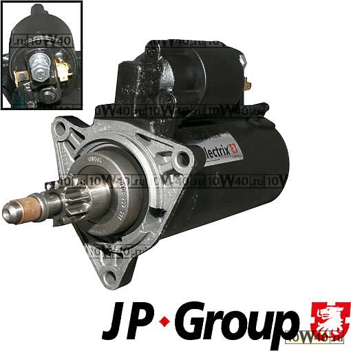 Стартер VW T4 1.9/2.4/2.5D 1.8kw