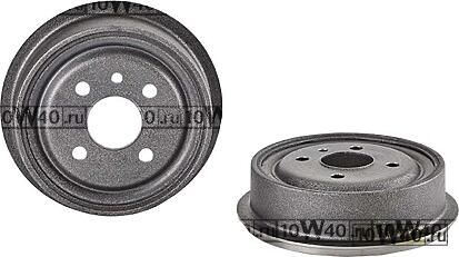 Барабан тормозной DAEWOO Nexia / CHEVROLET Lanos / OPEL Astra F, Vectra A 