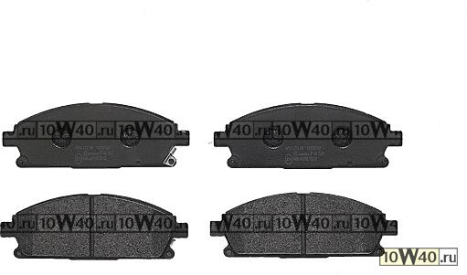 КОЛОДКИ ТОРМОЗНЫЕ ДИСКОВЫЕ NISSAN X-TRAIL I (T30) 2.2 DCi FWD 2001-2004