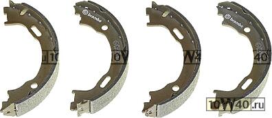 колодки тормозные барабанные задн. chrysler (bbdc) 300c 10 / 06-01 / 12 / chrysler 300 c (lx) 09 / 04-> /