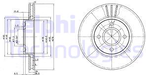 Диски тормозные, комплект