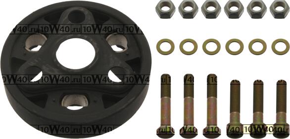 муфта кардана к-кт с болтами и гайками\ mb w202 / w210 / t202 / t210 93-00