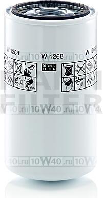 Фильтр масляный LIEBHERR / MANITOU MHT/MRT-series