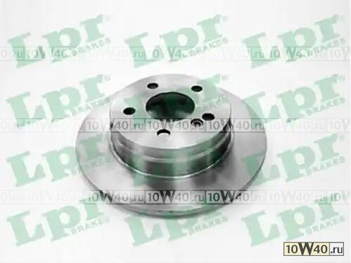 Диск тормозной MERCEDES W204 180-200 07- задний D 278мм.