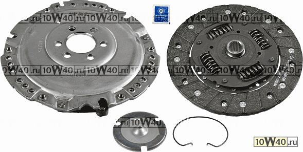 Сцепление к-т VW G3 1.6 92>98