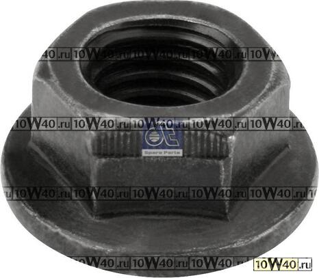 гайка с юбкой m10 крепления топливного бака\ volvo fh / fm дв. d10b / 16a / b
