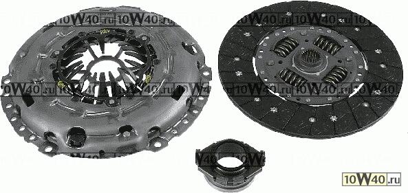 комплект сцепл. mazda 3 6 cx-7 (05-)