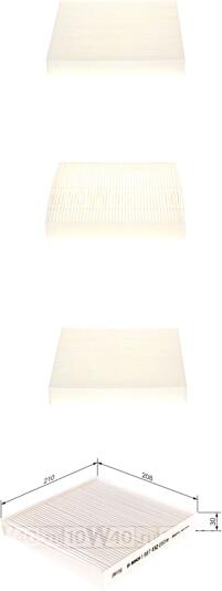 Фильтр салона RENAULT: LAGUNA II (BG0/1) 1.6 16V (