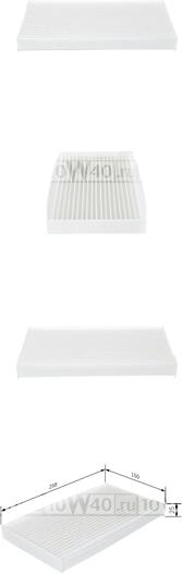 1 987 432 267_фильтр салона! Nissan Cube 1.5DCi/1.6i 10>