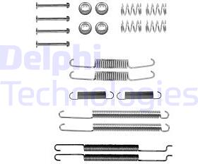 Комплект монтажный барабанных тормозных колодок VW Caddy II, Passat (88-97) / SKODA Octavia, Superb