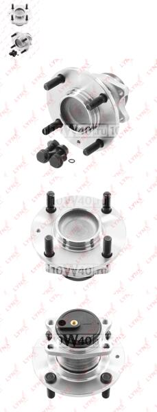 Ступица колеса с интегрированным подшипником