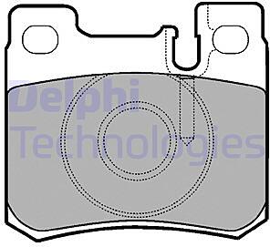 колодки дисковые з.  MB W201/W202/W124 1.8-2.5TD 82>