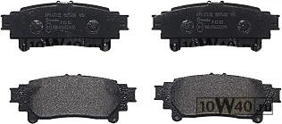КОЛОДКИ ТОРМОЗНЫЕ ДИСКОВЫЕ TOYOTA MIRAI (JPD1_) FCV (JPD10_) 2014-2020
