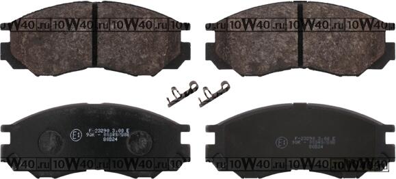 КОЛОДКИ ПЕР MIT L200/L400 2.0/2.4/2.5D/TD 95-07