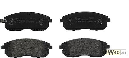 колодки тормозные дисковые передн. fiat sedici (fy_) 06 / 06-10 / 14 / nissan cube (z12) 09 / 07-> / suzu