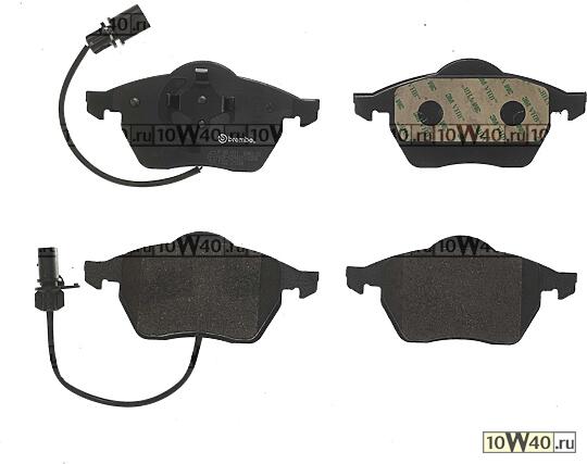 Колодки тормозные дисковые передн AUDI: A4 94-00 , A4 00-04 , A4 04-08 , A4 Avant 94-01 , A4 Avant 0