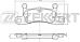 ZEKKERT bs-1962 (7P0698451 / 7P6698451 / 95835293900) колодки торм. диск. задн. Porsche (Порше) 911 11- boxster spyder III 15- Cayenne (Кайен) II 10- Touareg (Туарег) II 10-