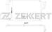 ZEKKERT mk-3007 (976062H000 / 976062H010 / 976062H010AS) радиатор кондиционера  i30 I II 07-  ceed I II 09- pro cee'd 08-