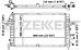 ZEKKERT mk-1188 (1300269 / 1300271 / 13128925) радиатор охлаждения двигателя Opel (Опель) Astra (Астра) h 04- Zafira (Зафира) b 05-