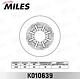 MILES K010639  диск тормозной задний d289мм iveco daily i-vi (99-) (trw df2787) k010639