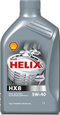SHELL 5W40 HELIX HX8 SYNTHETIC 1L (5w40) масло моторное\acea a3 / b3 / b4, api sn+ / sn, VW 502.00 / 505.00,rn0700 / 0710