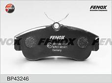 FENOX BP43246 (410602F025 / 410602F026 / 410602F027) колодки дисковые передние\ Nissan (Ниссан) Primera (Примера) 2.0 / 2.0td 90-02 / Almera (Альмера) 1.5 / 1.8 / 2.2tdi 00>