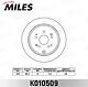 MILES K010509 (K010509) диск тормозной задний Honda (Хонда) cr-v II 02-06 (trw df7374) k010509