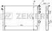 ZEKKERT mk-1210 (500303392 / 500396428 / 500396429) радиатор охлаждения двигателя iveco daily III 99-