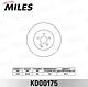 MILES k000175 (K000175) диск тормозной Mercedes (Мерседес) w204 07- / w212 09- sport передний d=322мм.( с перфорацией )