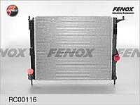 FENOX RC00116 (RC00116) радиатор сист.охл.с ac\dacia logan 1.2-1.6 04> / logan mcv 1.4-1.6 07> / sandero 1.2-1.6 08>