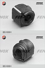 FENOX BS10091 (BS10091) втулка стабилизатора переднего центральная d18\ Ford (Форд) Focus (Фокус) 1.4-1.8tddi 98-04