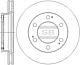 HI-Q SD3040  диск тормозной передний\ ssangyong rexton 2.9 / 2.9td / 2.7xdi / 3.2 02>