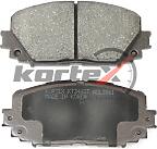 KORTEX KT3460T (0446552240 / 0446552270 / 0446552310) колодки тормозные дисковые