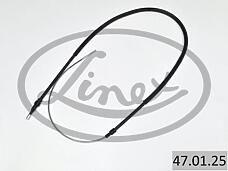 LINEX 47.01.25  трос стояночного тормоза VW: Passat (Пассат) 1.8, 2.0 88-93