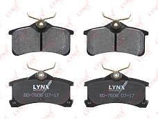 LYNXAUTO bd-7608 (0446602010 / 0446602060 / 0446620130) колодки тормозные задние Toyota (Тойота) avensis(t22) 1.6-2.0 97-03 / corolla(e110) 1.4-1.9d 00-02