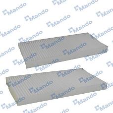 MANDO ECF00053M (1010112 / 971332E900 / 971332E910) фильтр салона  Sportage (Спортедж) / Sorento (Соренто) /  tucson 06- (filtron k1289-2x, mann cu2214-2) ecf00053m