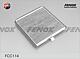 FENOX FCC114 (FCC114) фильтр салонный fenox fcc114 Chevrolet (Шевроле) aveo 05- 1.2-1.5, kalos 05- 1.2, 1.4