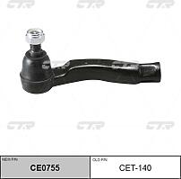 CTR CE0755 (CE0755) наконечник рулевой правый замена cet-140\ Toyota (Тойота) Land Cruiser (Ленд Крузер) 4.7 / 4.2td 02>