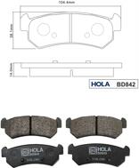 HOLA bd842  тормозные колодки дисковые (задние) Chevrolet (Шевроле) Lacetti (Лачети) ( -07) Daewoo (Дэу) nubira