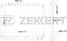 ZEKKERT mk-1104 (MR281023) радиатор охлаждения двигателя Mitsubishi (Мицубиси) l200 III 96-