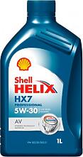 SHELL 550046376 (550046376 / 5w30) масло моторное полусинтетическое helix hx7 5w-30 1л 550046376