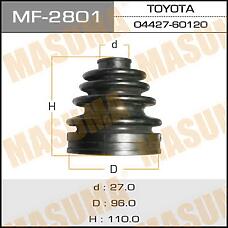 MASUMA MF-2801 (0443760080 / 0443860010) пыльник шруса \Toyota (Тойота) Land Cruiser (Ленд Крузер) 02-07