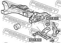 FEBEST CHAB-023 (CHAB023) сайлентблок рычага переднего передний\ Chevrolet (Шевроле) aveo, Daewoo (Дэу) kalos, pontiac g3 all 06>