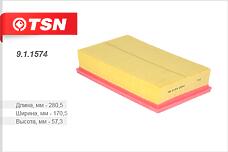 TSN 9.1.1574 (1110940004 / 911574 / 911574_TS1) фильтр воздушный\mb c124 / w124 / a124 / s124 92-98