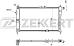 ZEKKERT mk-1328 (96109532 / 96109532A / 96143947) радиатор охлаждения двигателя Daewoo (Дэу) Espero (Эсперо) (klej) 95-