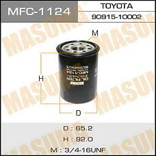 MASUMA MFC-1124 (9008091210 / 9091503004 / 9091510002) фильтр масляный\ Suzuki (Сузуки) jimny 1.3i 4wd 98>