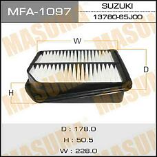 MASUMA MFA-1097 (1378065J00) фильтр воздушный\ Suzuki (Сузуки) grand Vitara (Витара) 1.6 / 2.0 / 1.9ddis 05>