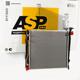 ASP al10763 (253102P200 / 253102P300 / 253102P460) радиатор охлаждения  Sorento (Соренто) II 09-
