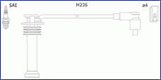 HUCO 134672 (0986357141 / 13#4672 / 4178) провода высоковольтные, комплект